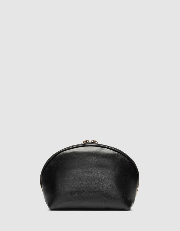 Republic of Florence - Porter Black Leather Pouch