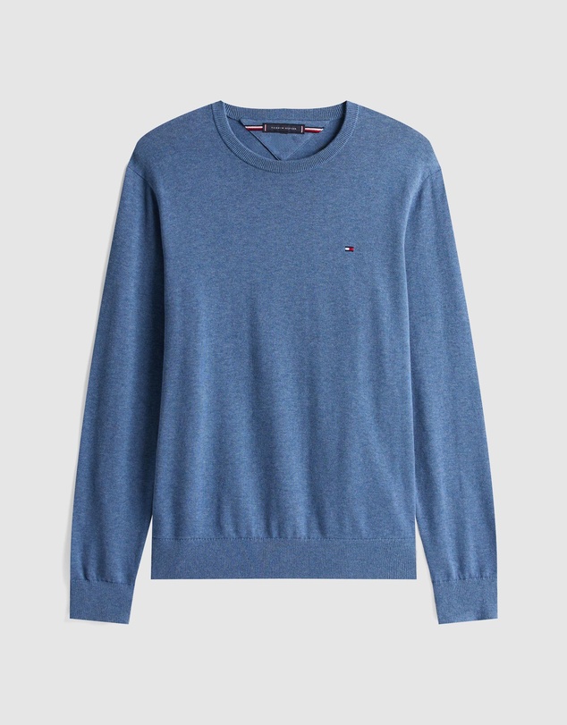 Tommy Hilfiger - Flag Embroidery Crew Neck Jumper