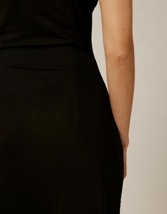 Tussah - Sleeveless Jersey Button Up Dress