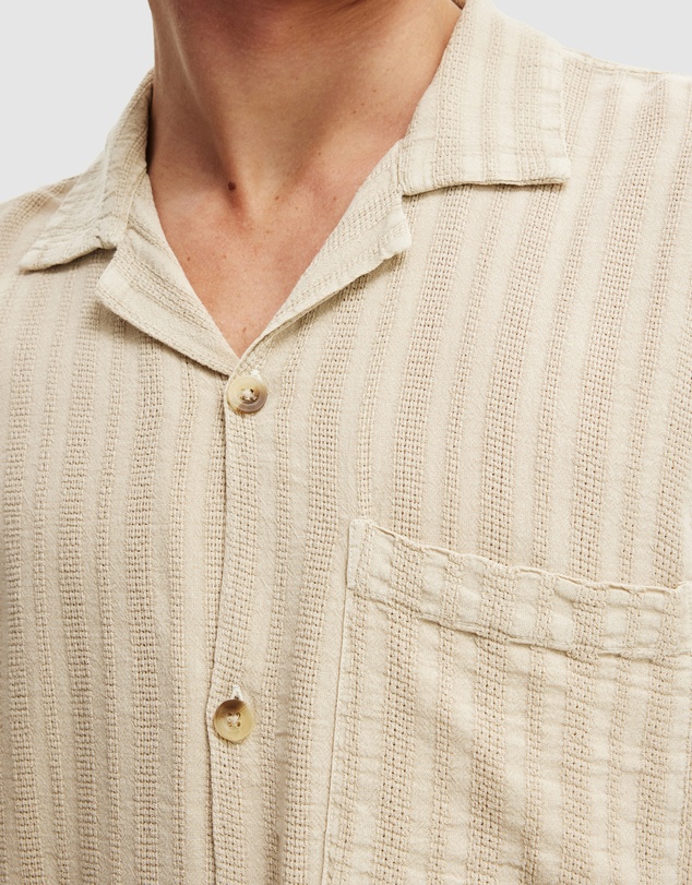 Cotton On - Washed Box Fit Short Sleeve Shirt