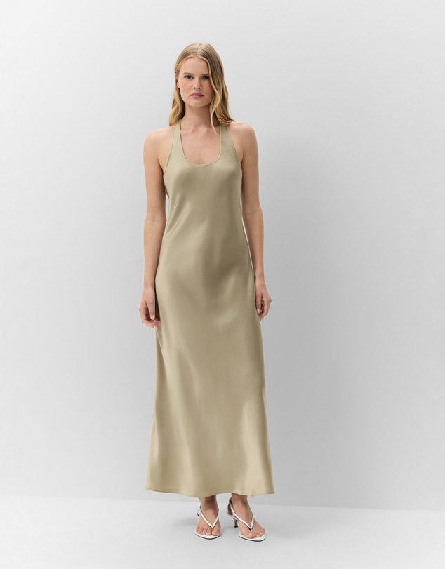 UNISON - Satin Racer Dress