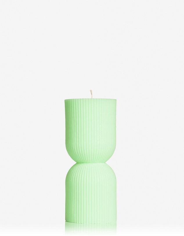 XRJ Celebrations - Spice Midi Candle Pastel Green