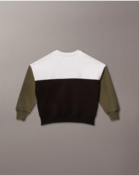 Calvin Klein Jeans - Colourblock Logo Sweatshirt