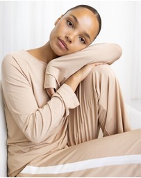 Gingerlilly - Anya Bamboo Sporty PJ Set