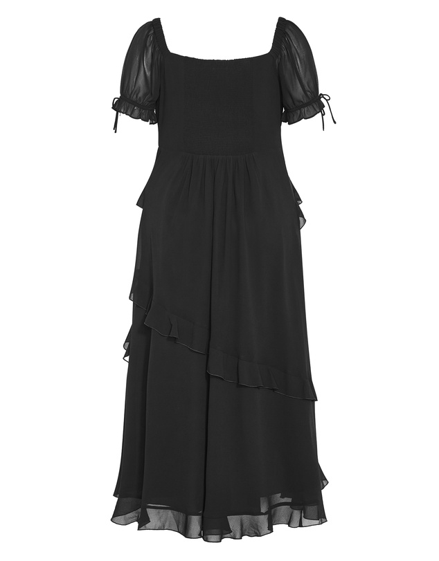 City Chic - Shayla Ruffle Maxi Dress