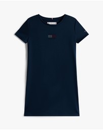 Tommy Hilfiger - Straight Punto Dress SS - Kids