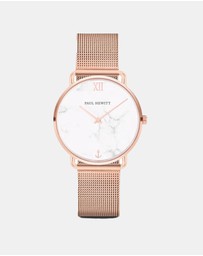 Paul Hewitt - Miss Ocean Marble Dial Rosegold Mesh Strap Watch