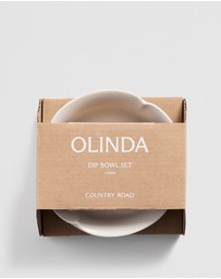 Country Road - Olinda Dip Bowl Set Of 3