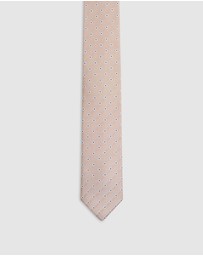 Oxford - Milton Spot 7Cm Floral Tie