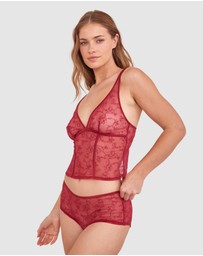 Bras N Things - Night Games Fainthearted Cami - Berry