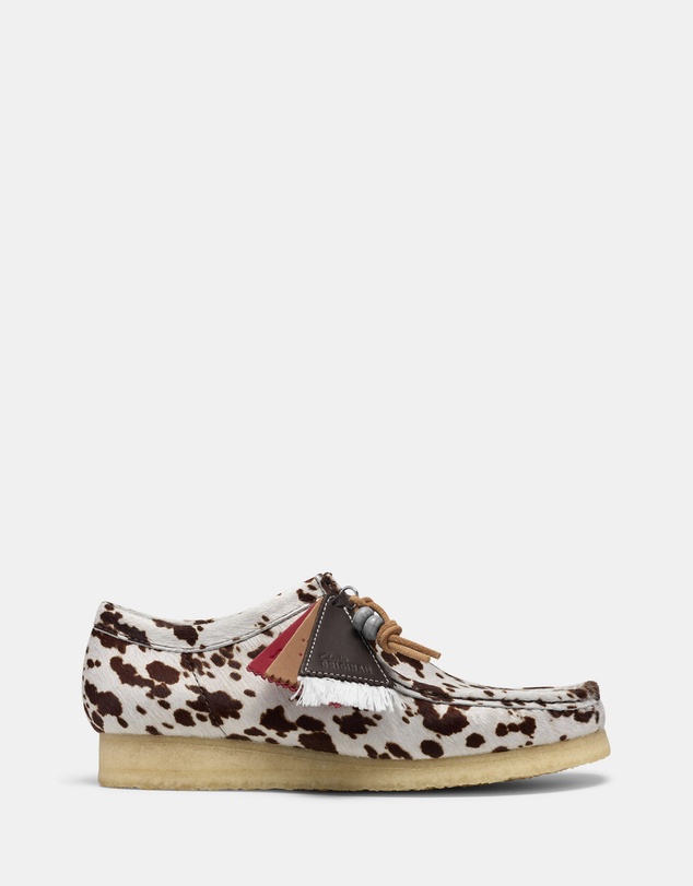 Clarks Originals - Wallabee (M) Brown Cow Print