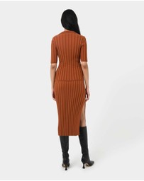 Forcast - Manhattan Polo Knit Top