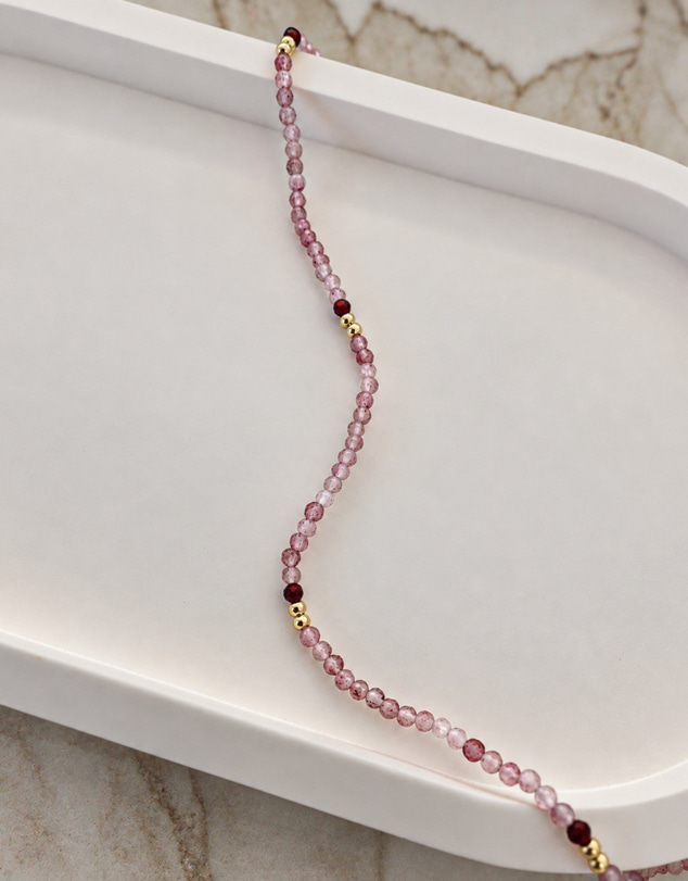 Luna Rae - Gold Vermeil - Amalfi Beaded Necklace
