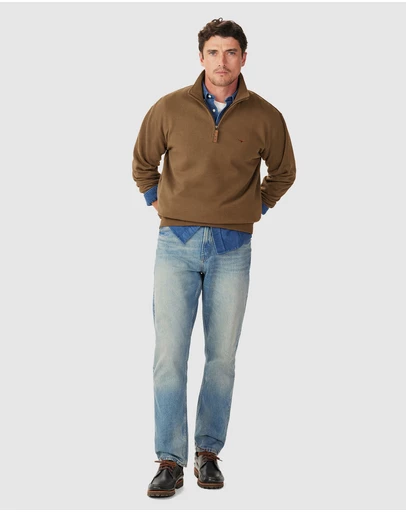 R.M.Williams - Mulyungarie 1/4 Zip Sweatshirt