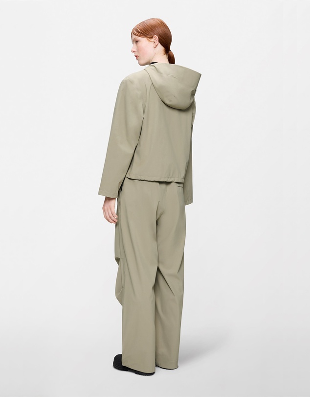 RAINS - Suva Hardshell Short String Women's Jacket Beige
