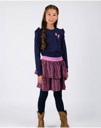 B.Nosy - Daphne Organic Long Sleeve Dress - Kids-Teens