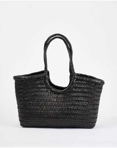 Sol Sana - Solan Leather Tote Bag Black