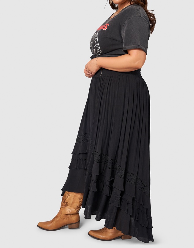 The Poetic Gypsy - Frontier Maxi Skirt