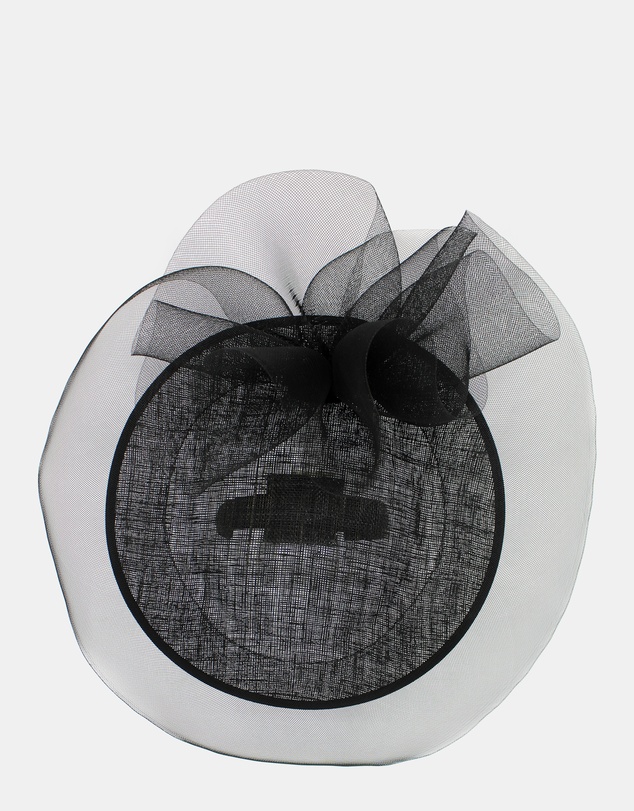 Morgan & Taylor - Julia Fascinator in Black