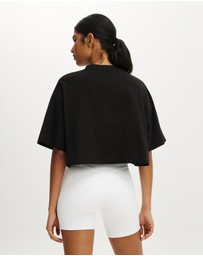Cotton On Body Active - Cropped Graphic Sporty Tee