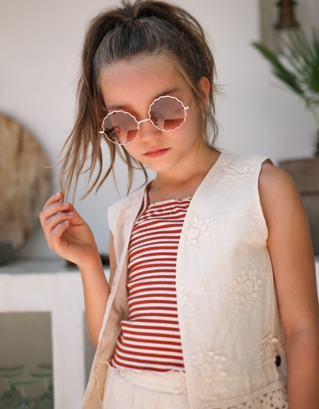Like FLO - Dafne Embroidered Vest - Kids-Teens