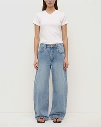 Assembly Label - Low Curve Mid Rise Jeans