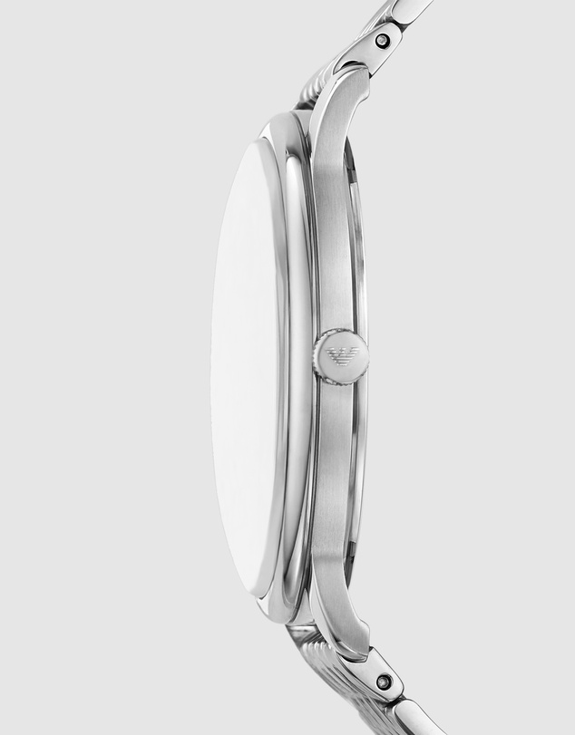 Emporio Armani - Silver Tone Analogue Watch