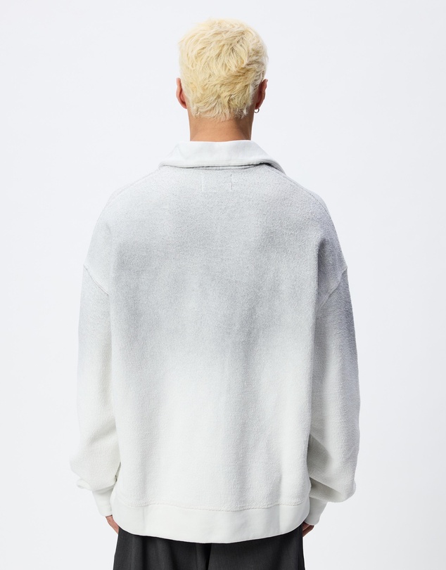 Bonsai - Special Dye Polo Oversized Sweatshirt