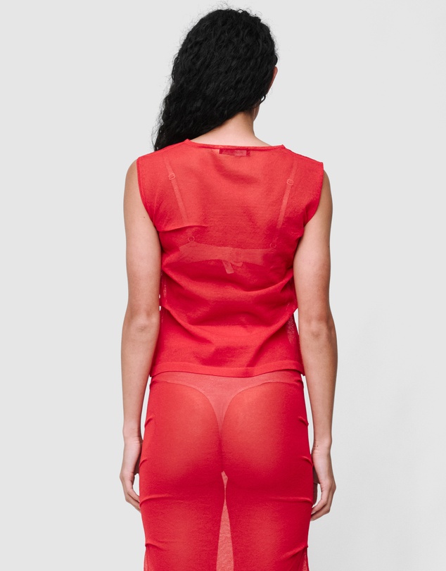 Wynn Hamlyn - Emma Sheer Knit Tank