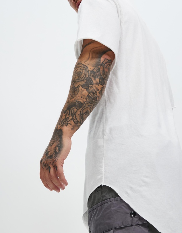 Surrounded By Ghosts - The Devilline Curved Hem T-Shirt