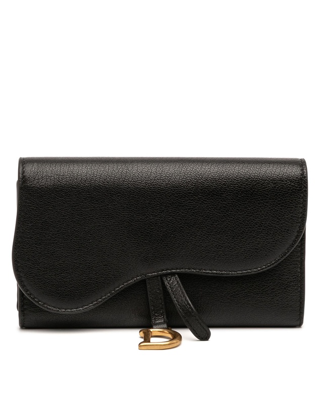 Pre-Loved by Azura Reborn - Pre-Loved Goatskin Saddle Long Wallet