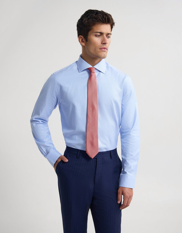 Oxford - Trafalgar Slim Fit Cotton Luxury Shirt