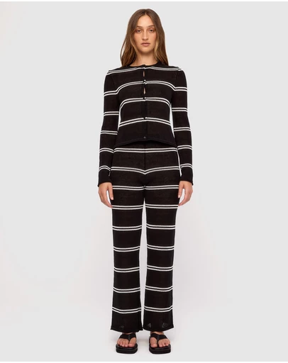 Zulu & Zephyr - Textured Knit Pants