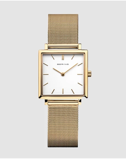 Bering - Classic 33mm Gold Watch