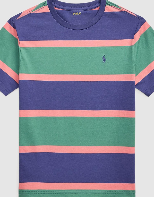 Polo Ralph Lauren - Striped Cotton Jersey Tee - Kids