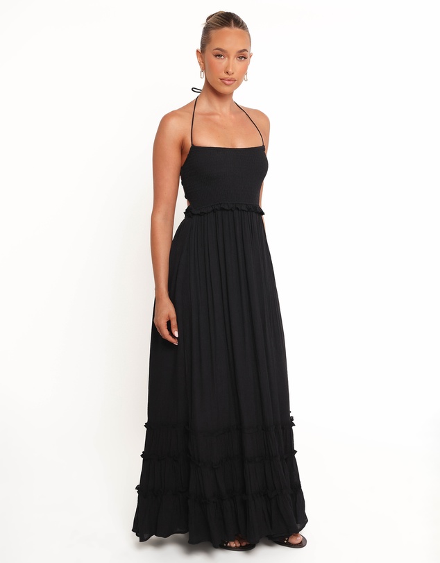 Petal & Pup - Lysandra Maxi Dress - Black