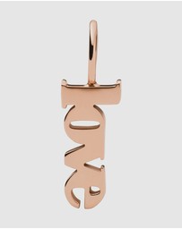 Fossil - Charming Rose Gold-Tone Charm
