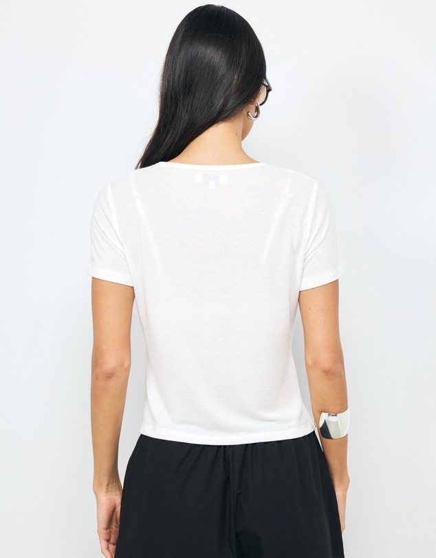 AERE - Sheer Relaxed T-Shirt