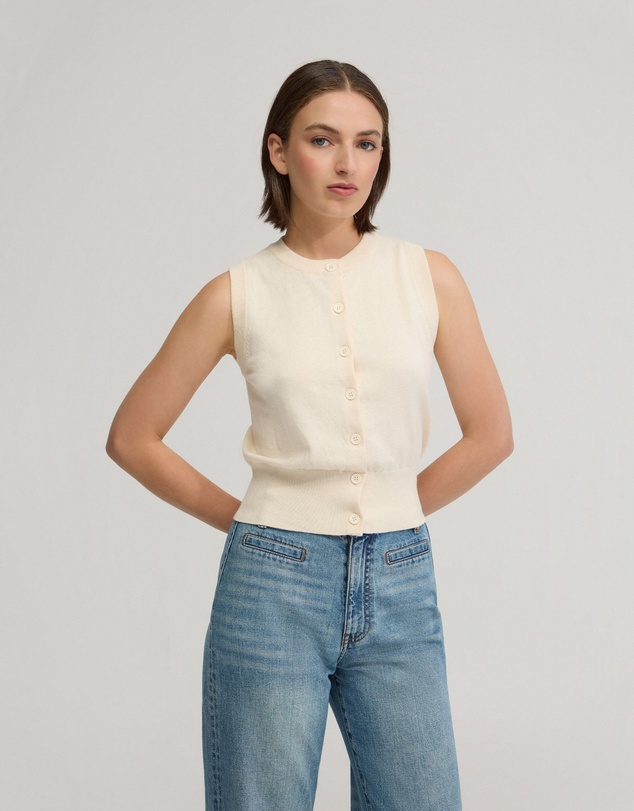 Oxford - Nema Button Up Knit