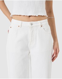 Rolla's - Kate Baggy Jean - Vintage White