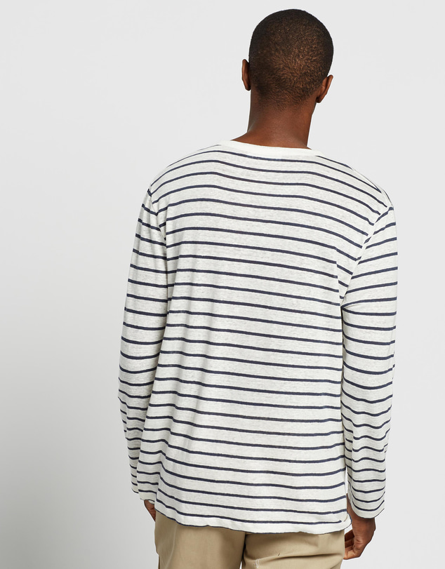 Assembly Label - Long Sleeve Linen Tee
