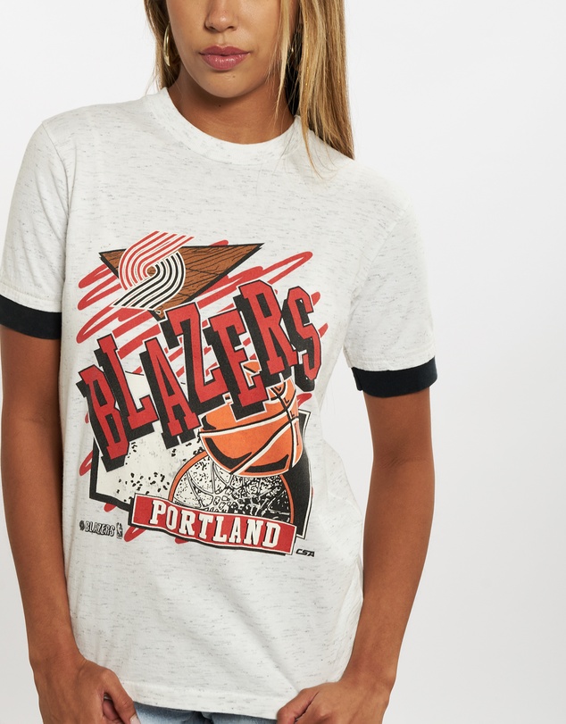Vintage by The Real Deal - Pre Loved - 90s NBA Portland Blazers Tee