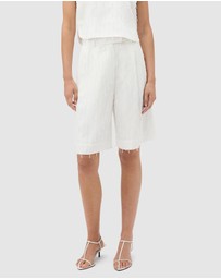 Oroton - Tassel Lace Shorts