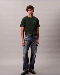 Calvin Klein Jeans - Embroidered Monogram Logo Relaxed T-Shirt