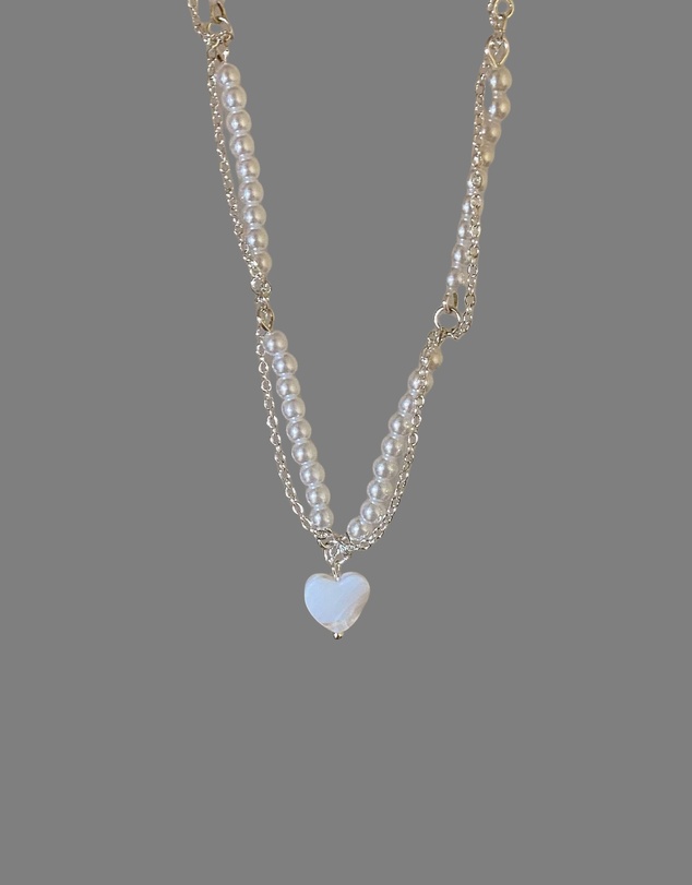 KAJA Clothing - Love Pearl Vintage Necklace-Pearl Necklace