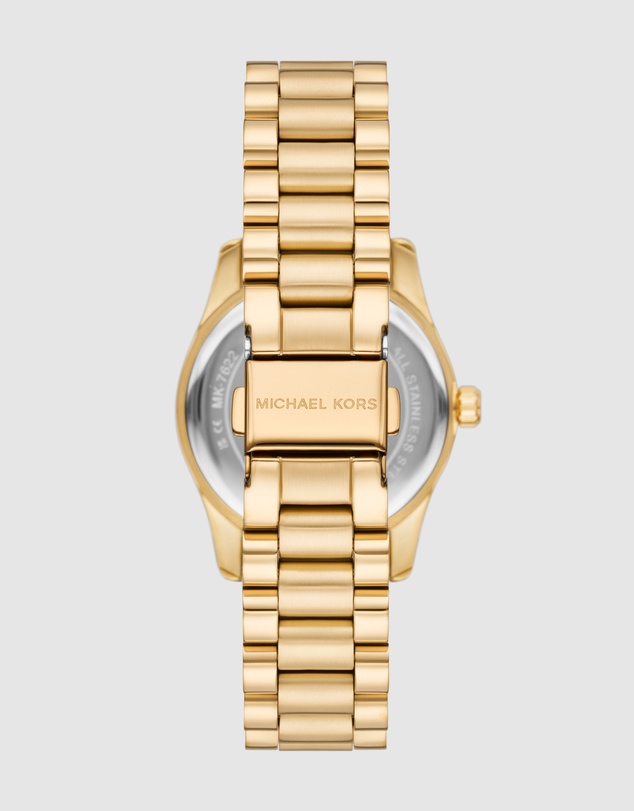 Michael Kors - Lexington Gold Tone Analogue Watch