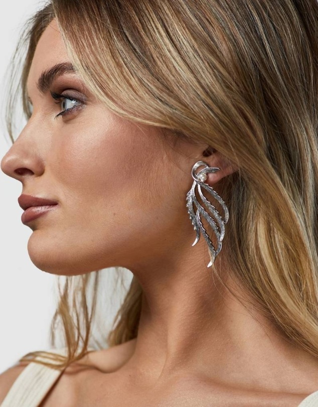 Kitte - The Tiny Dancer Earrings - Silver