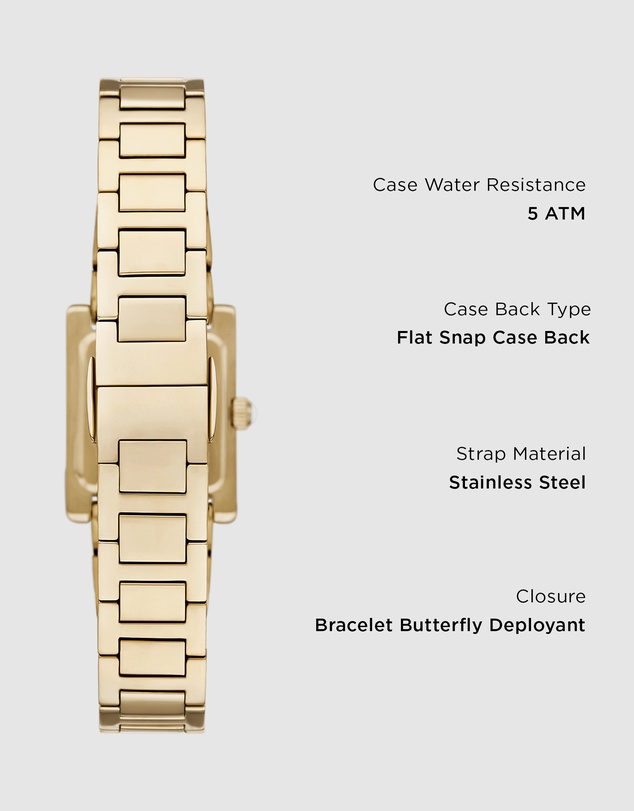 Emporio Armani - Gold Tone Analogue Watch