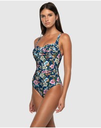 Nip Tuck Swim - Garden Gate Joanne Multifit Ruched Front One Piece