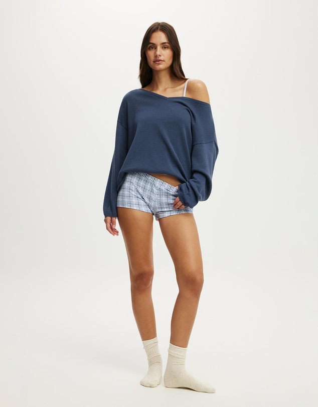Cotton On Body - Relaxed V Neck Oversized Knit